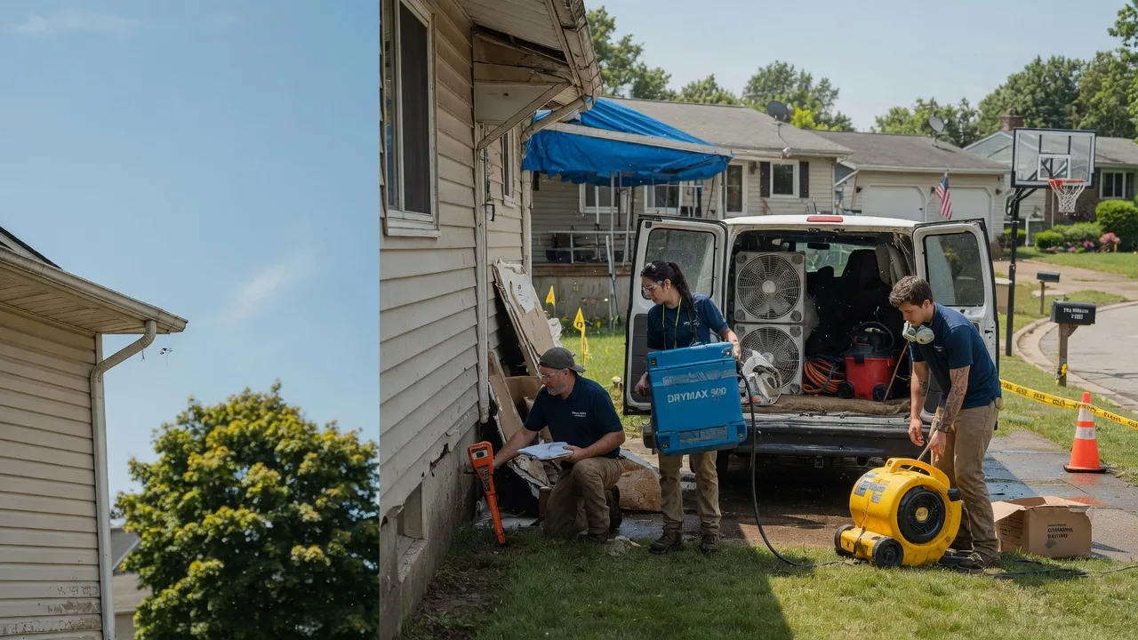 Ceiling Leak Cleanup in Munnsville, NY near me