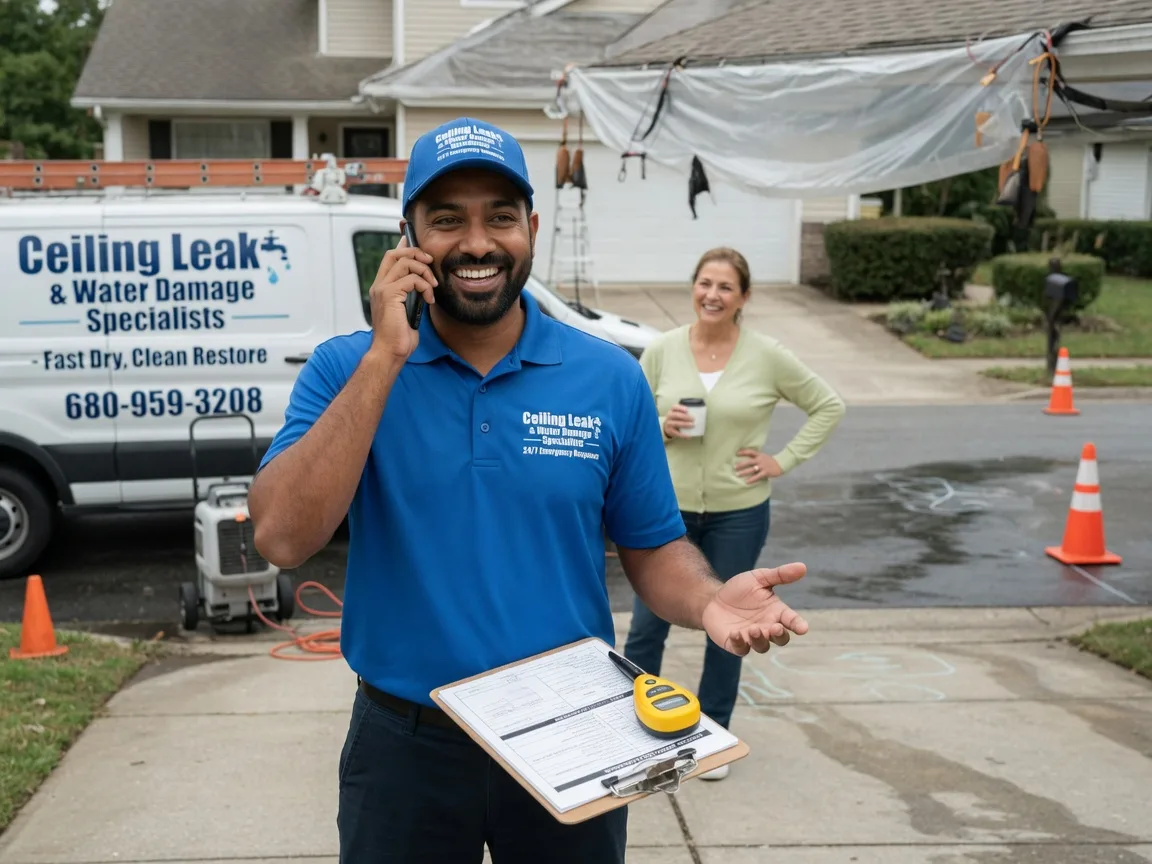 Ceiling Leak Cleanup Munnsville, NY FAQs